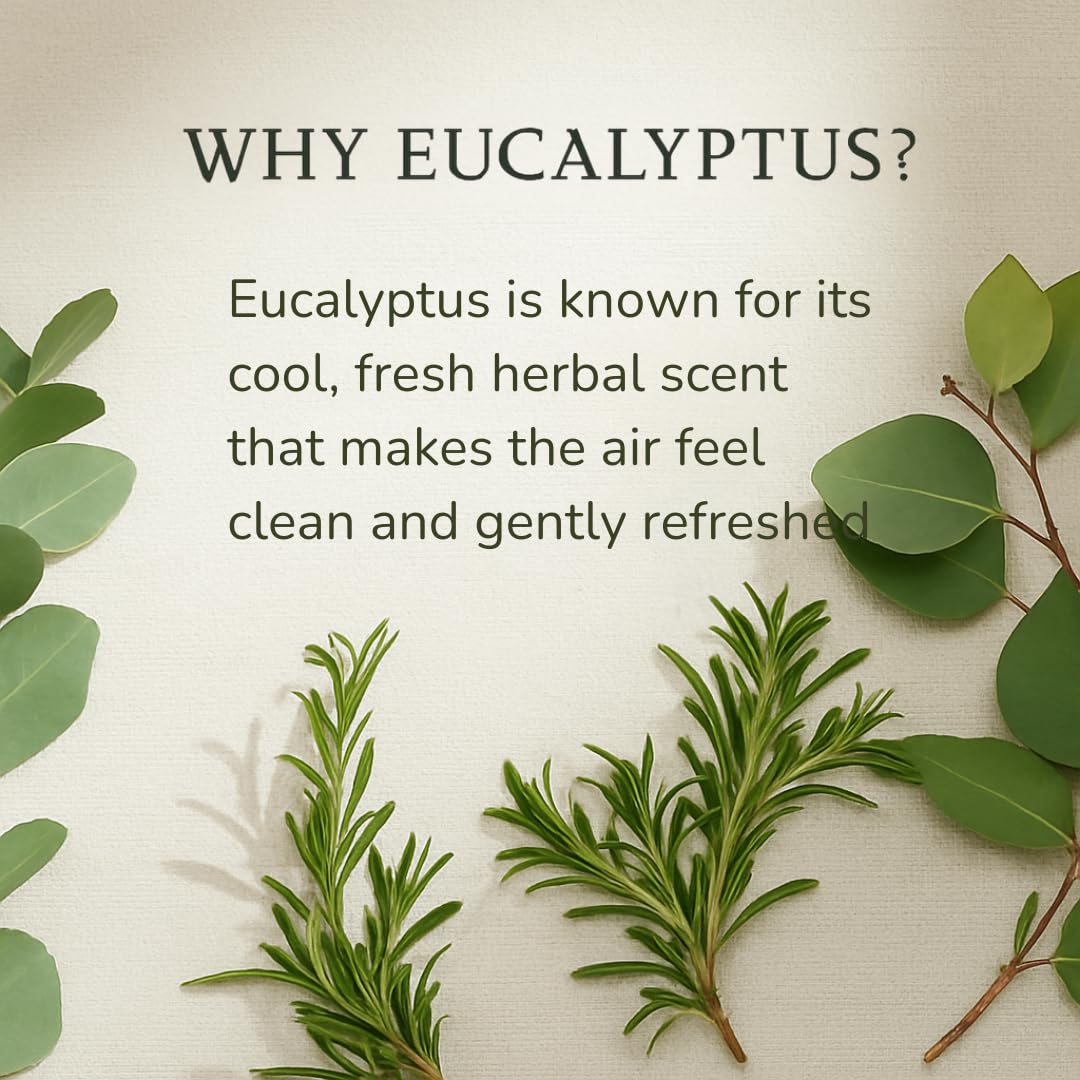 Breebit Eucalyptus Room Mist lightly scents a bedroom and soft surfaces