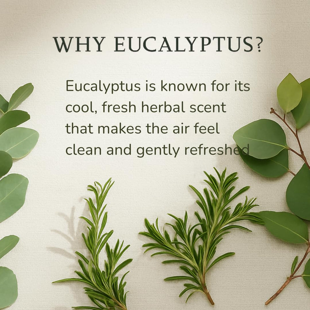 Breebit Eucalyptus Room Mist lightly scents a bedroom and soft surfaces