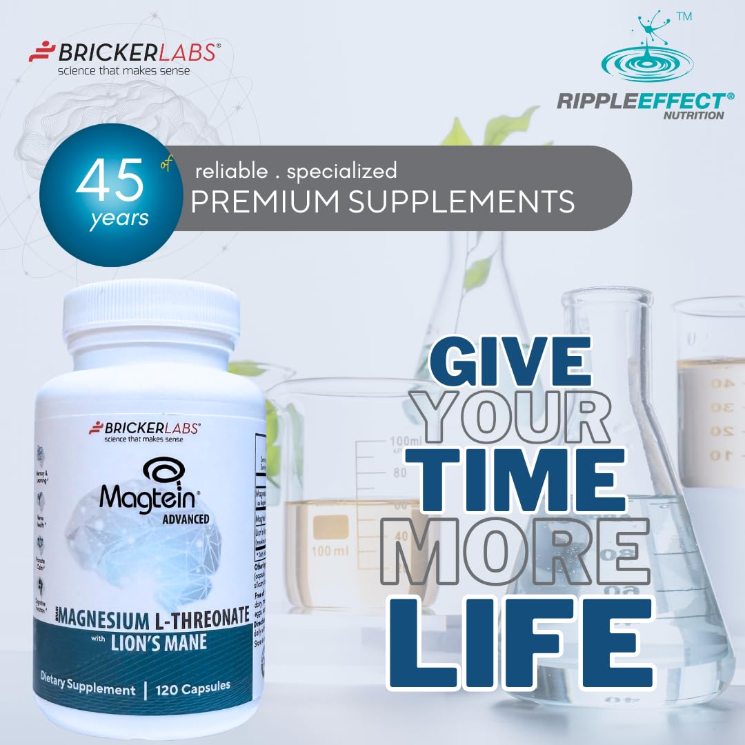 Bricker Labs purity seal and packaging for quality and safety.