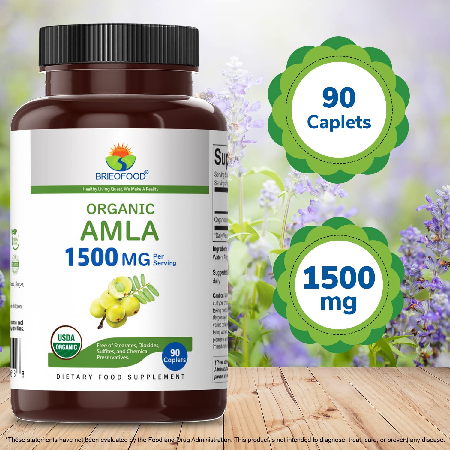 Brieofood Amla daily-use visuals suggest easy integration into routines.