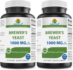 Brieofood Brewers Yeast bottle front view for daily wellness and convenience