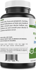 Brieofood label closeup; gluten-free formulation and GMP quality assurance.
