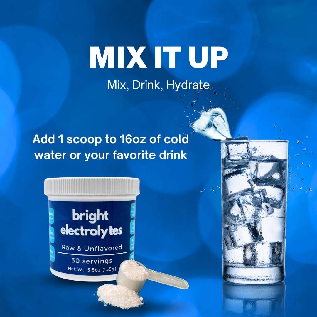 Bright Electrolytes magnesium and potassium minerals featured to support balance.
