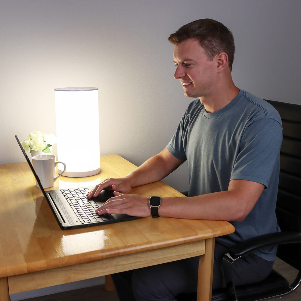 Bright Health 14-inch lamp full-spectrum light for balanced illumination.