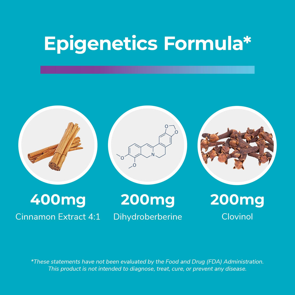 Bright Naturals Glycevia cinnamon twist highlighting cinnamon extract.