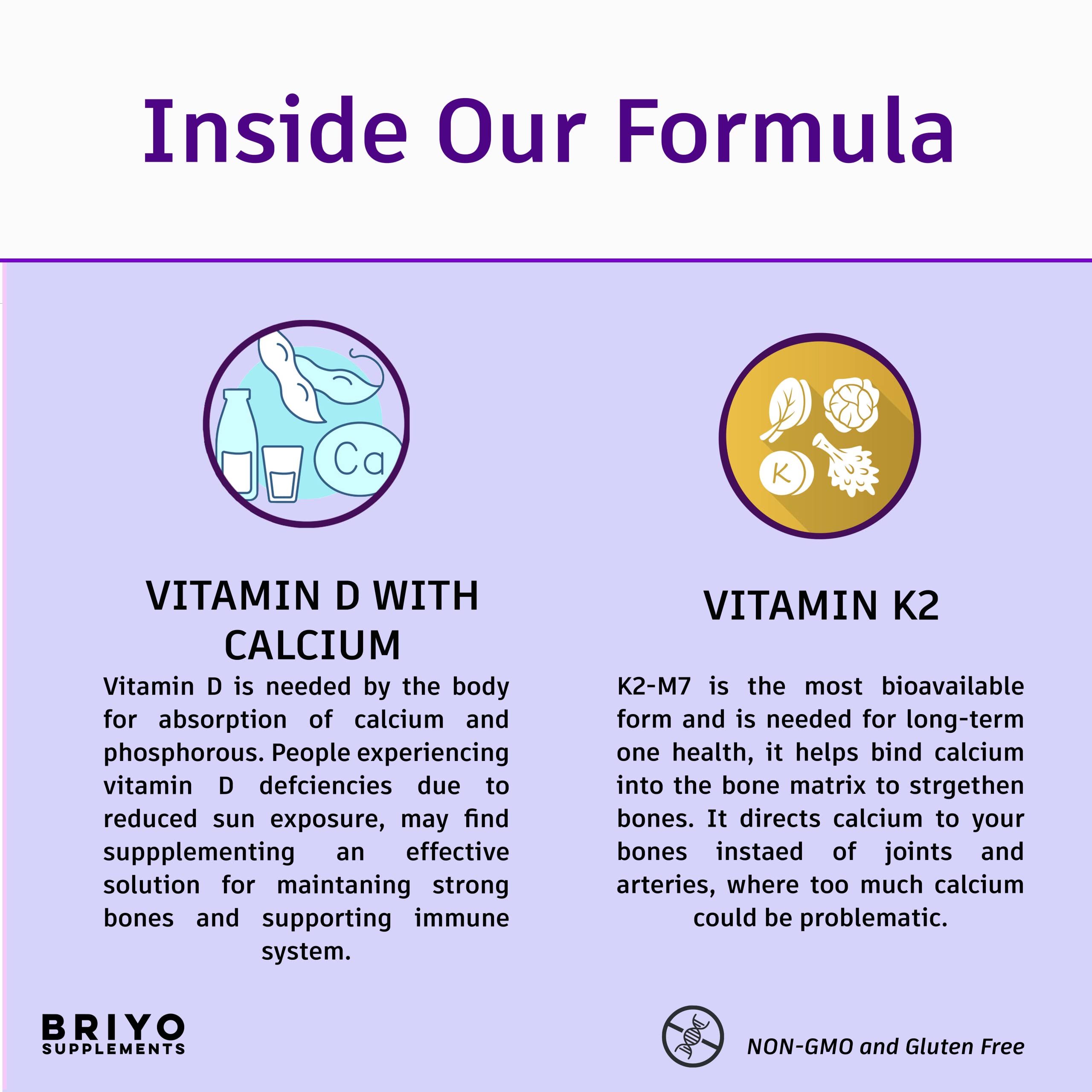 Briyosis Orthomax open-cap view hints at ready-to-take vitamins.