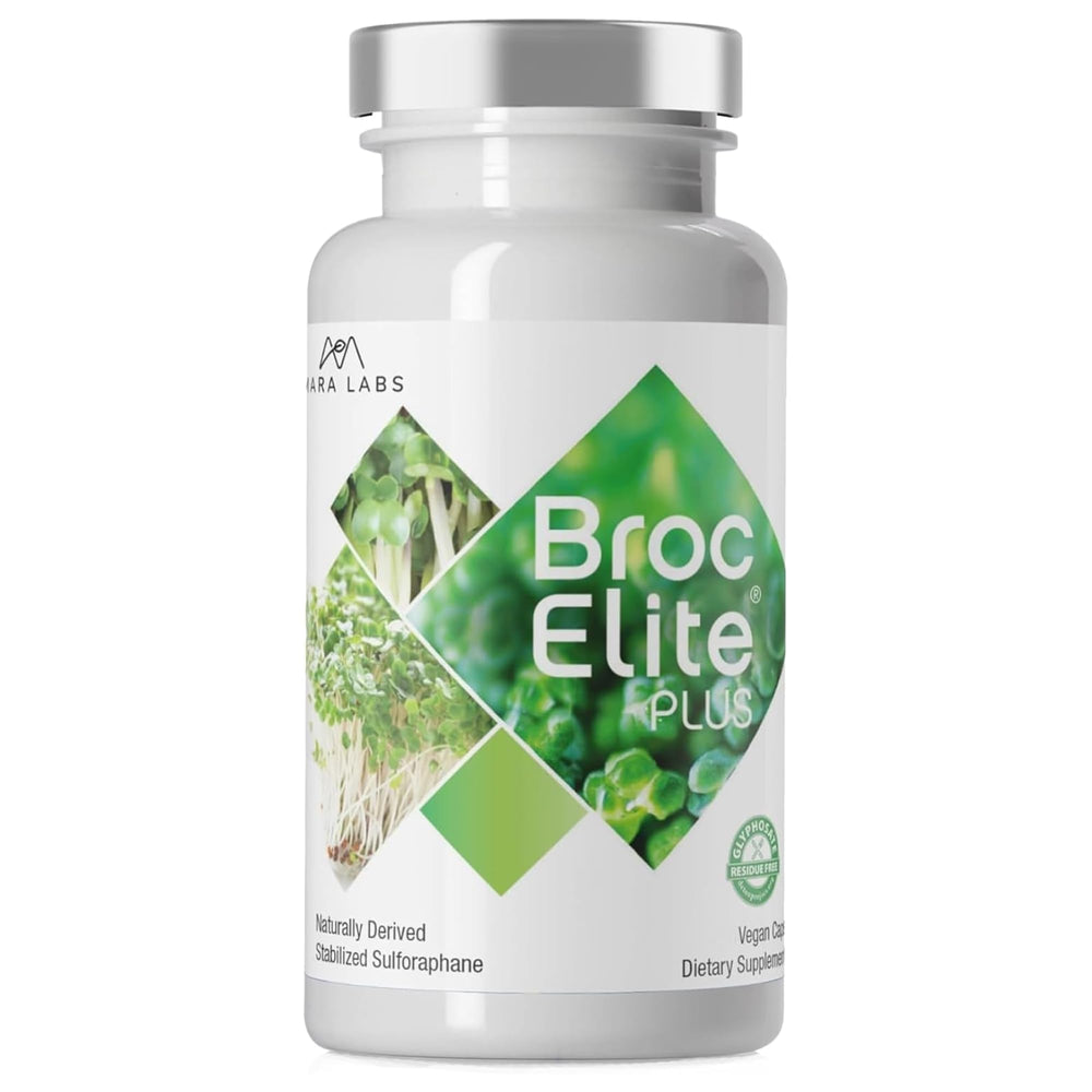 BrocElite Plus bottle cap—easy daily use for nutrient support