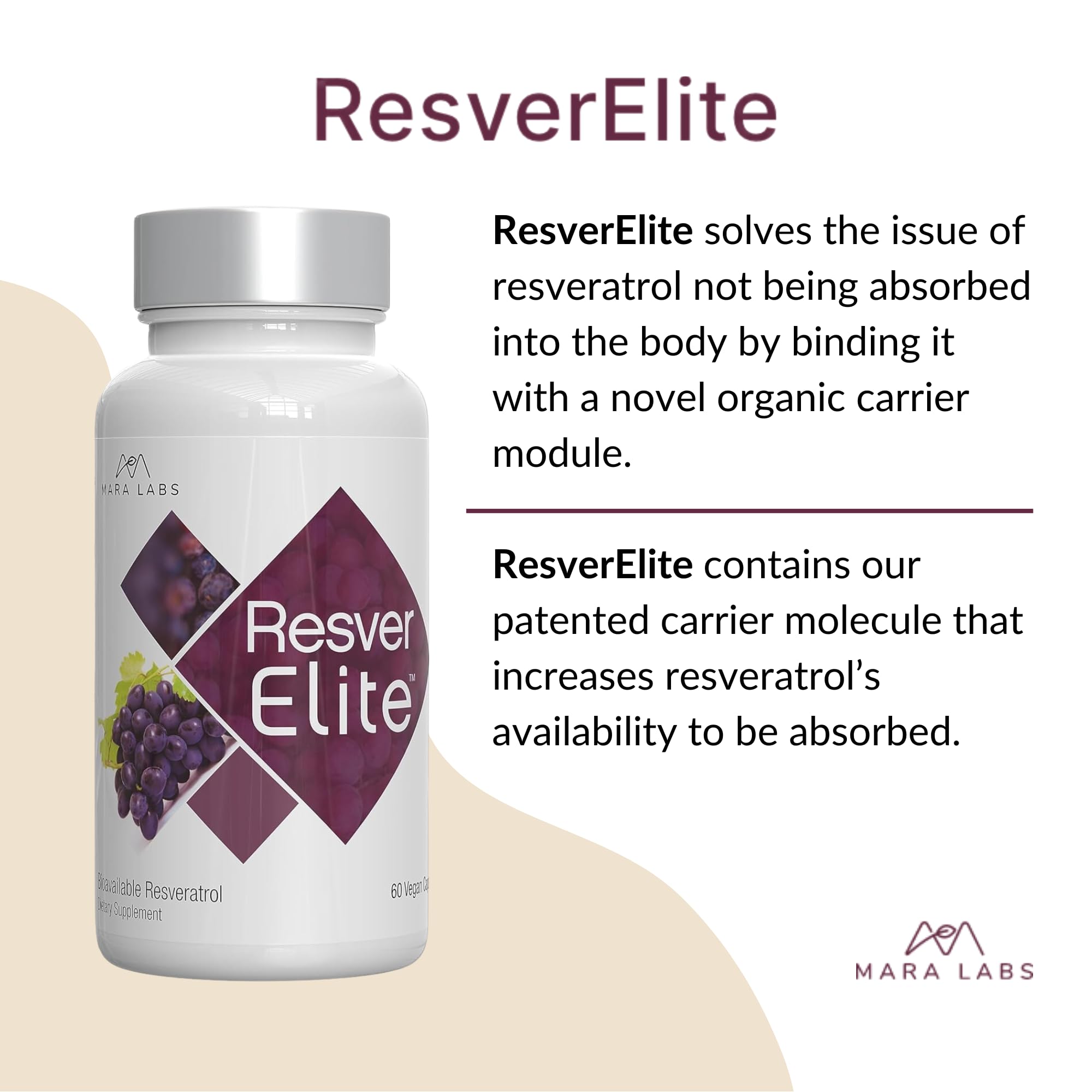 BrocElite ResverElite non-GMO label communicates product integrity.