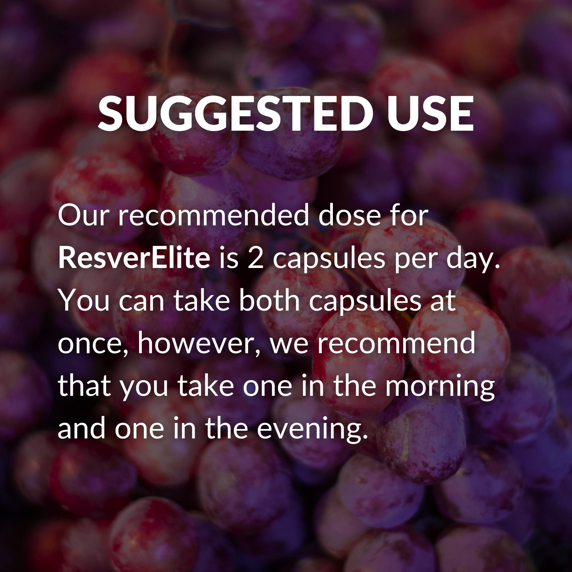 BrocElite ResverElite vegan capsules image highlights plant-based source for antioxidant support.