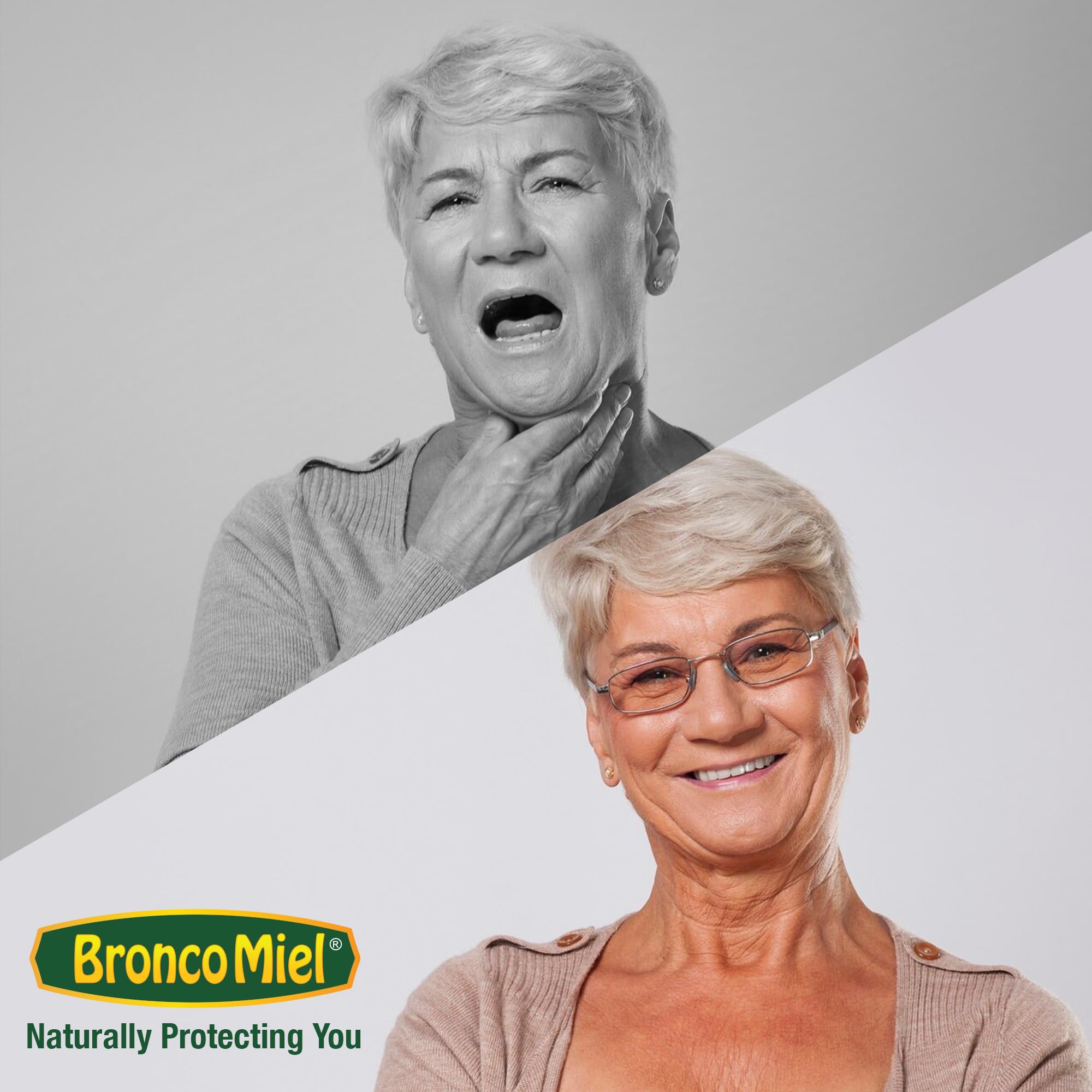BRONCOMIEL honey-based formula offers pleasant taste and smooth texture.