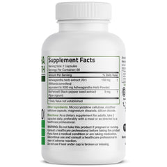 Bronson Ashwagandha capsules close-up illustrating daily calm use