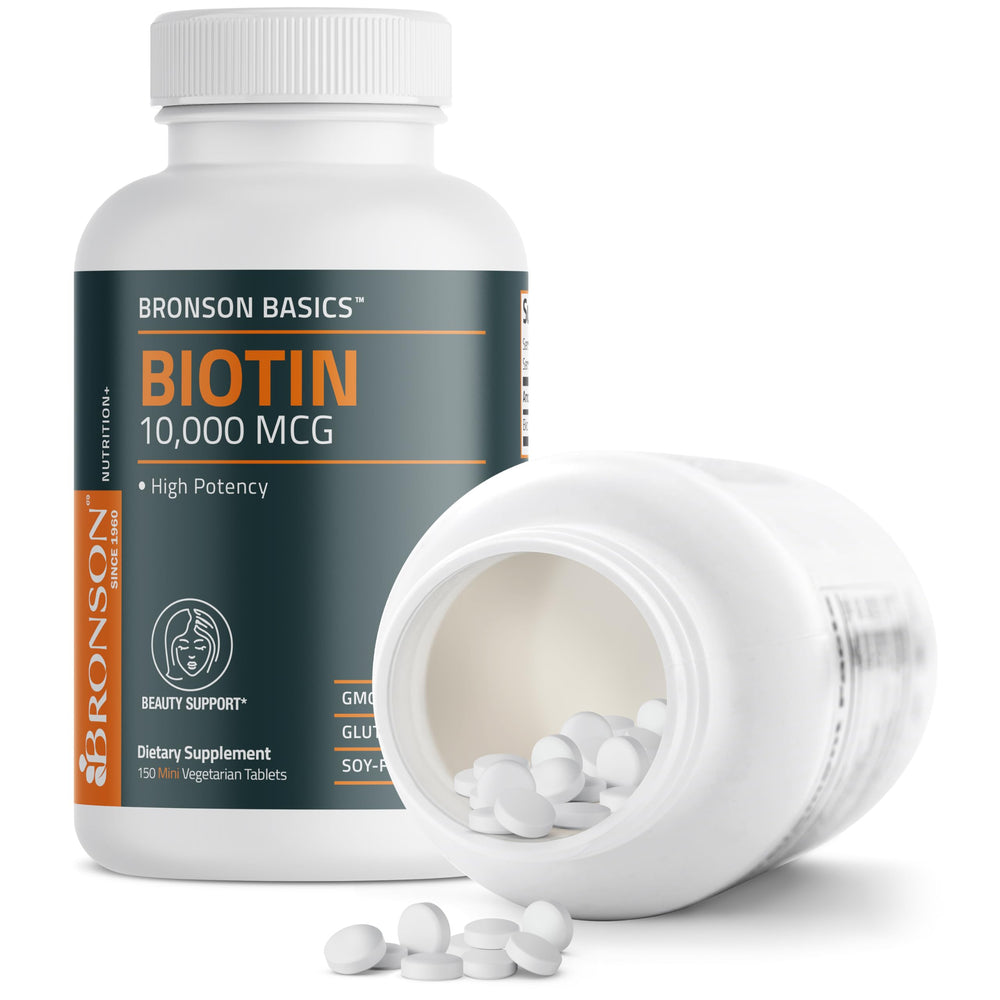 Bronson Biotin gluten-free and soy-free formulation