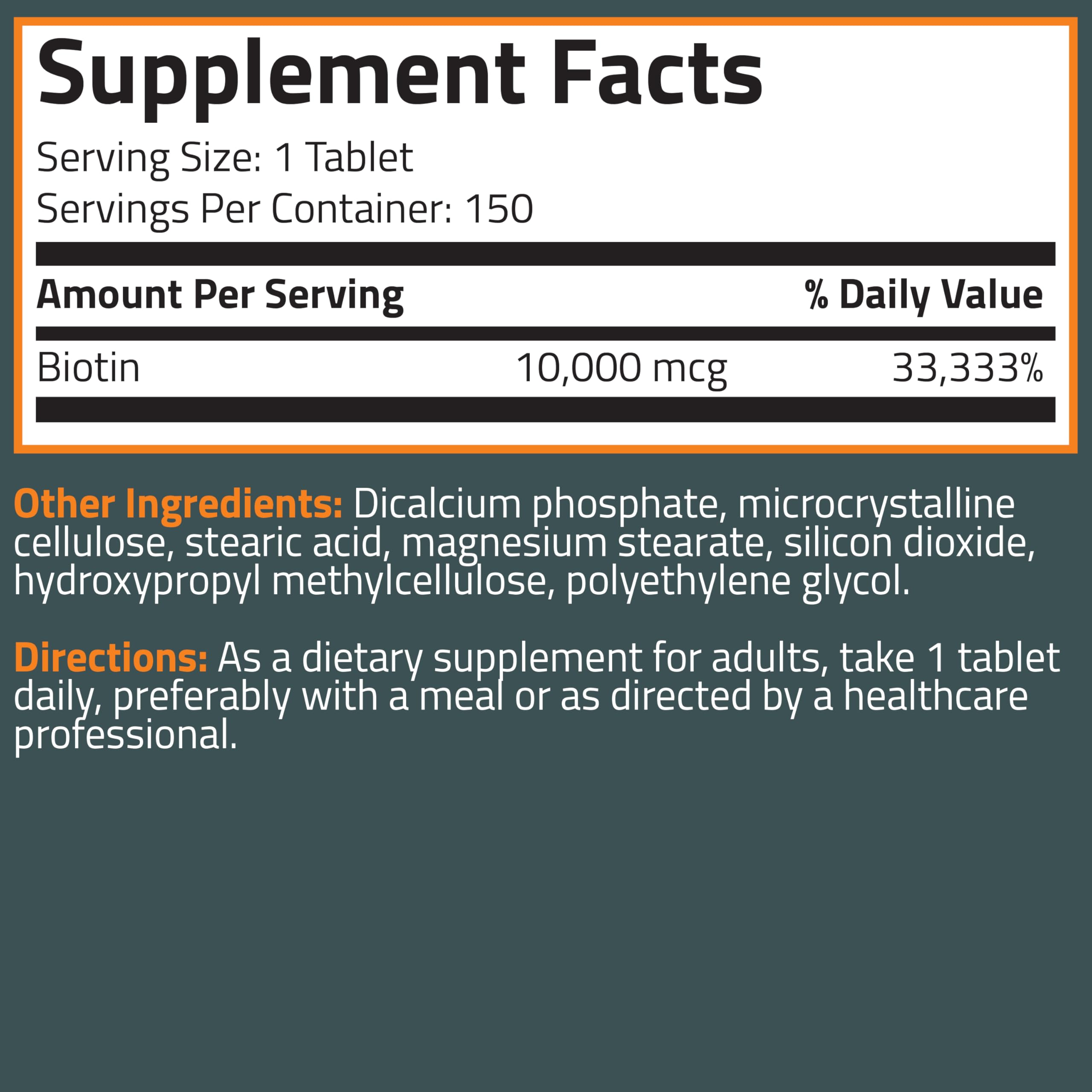 Bronson Biotin produced in New York facility you can trust