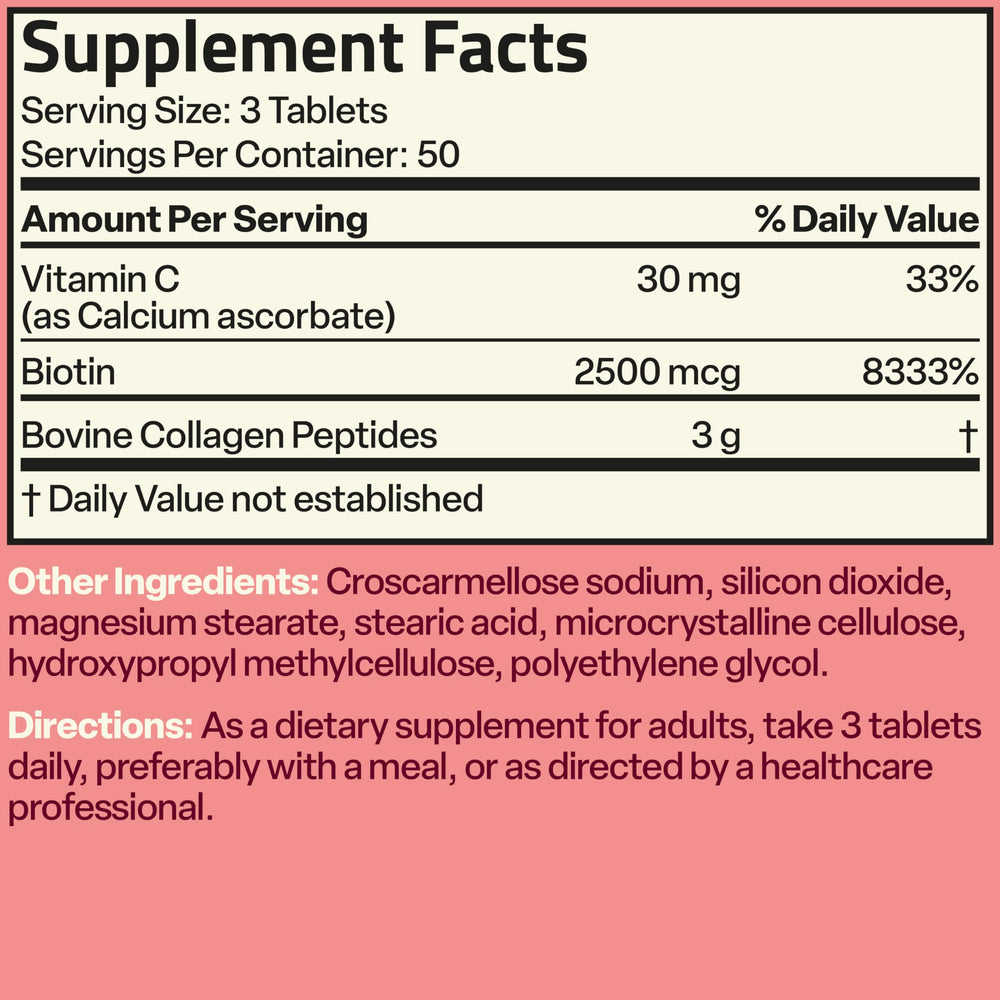 Bronson Collagen Peptides daily use setup with water.