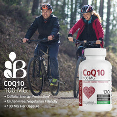 Bronson CoQ10 etiqueta clara facilita revisar dosis.