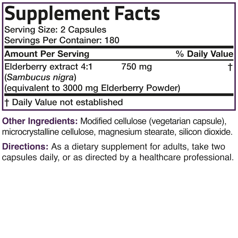 Bronson Elderberry bottle held in hand suggesting easy daily use