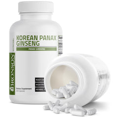 Bronson Korean Panax Ginseng daily dosage image for easy routine.