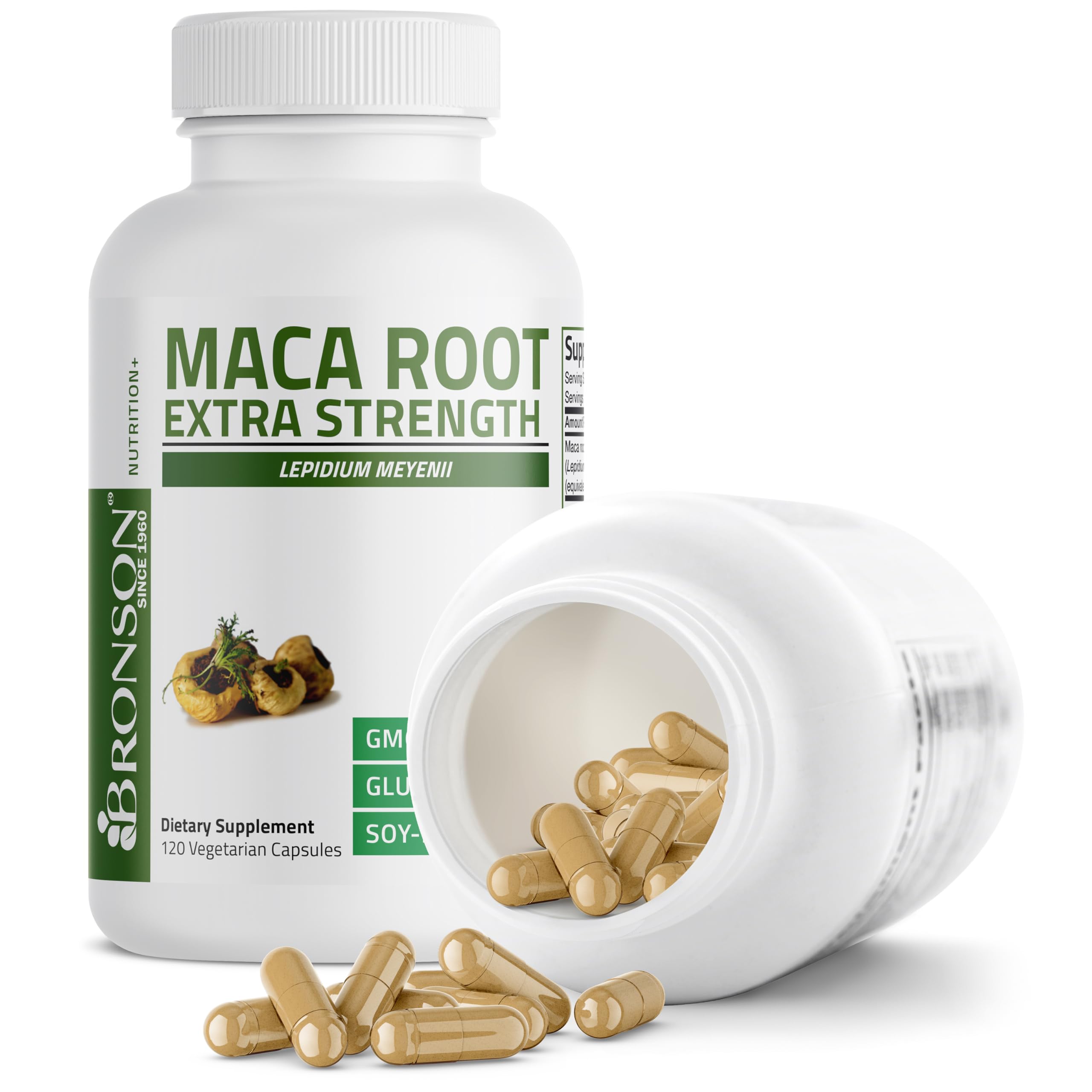 Bronson Maca Root Extra Lepidium Meyenii New York facility symbolizing quality control