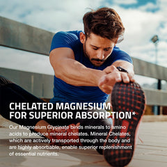 Bronson Magnesium Glycinate facts panel indicates 200 mg per serving.