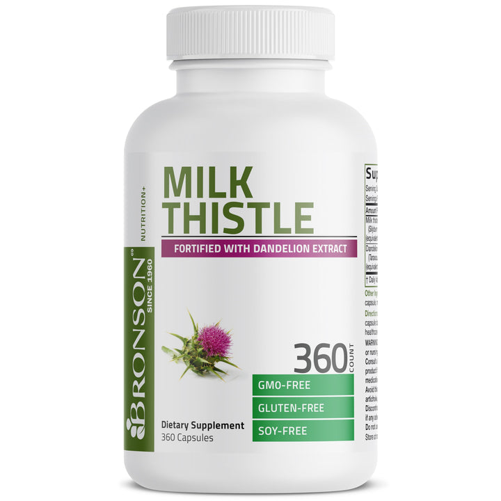 Bronson packaging front showcases the 360 capsules and trusted heritage.
