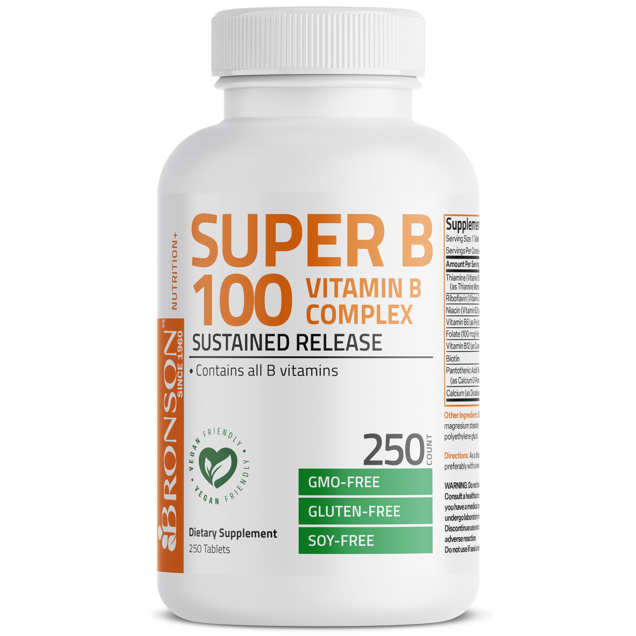 Bronson Super B 100 gluten-free icon showcases allergy-friendly option
