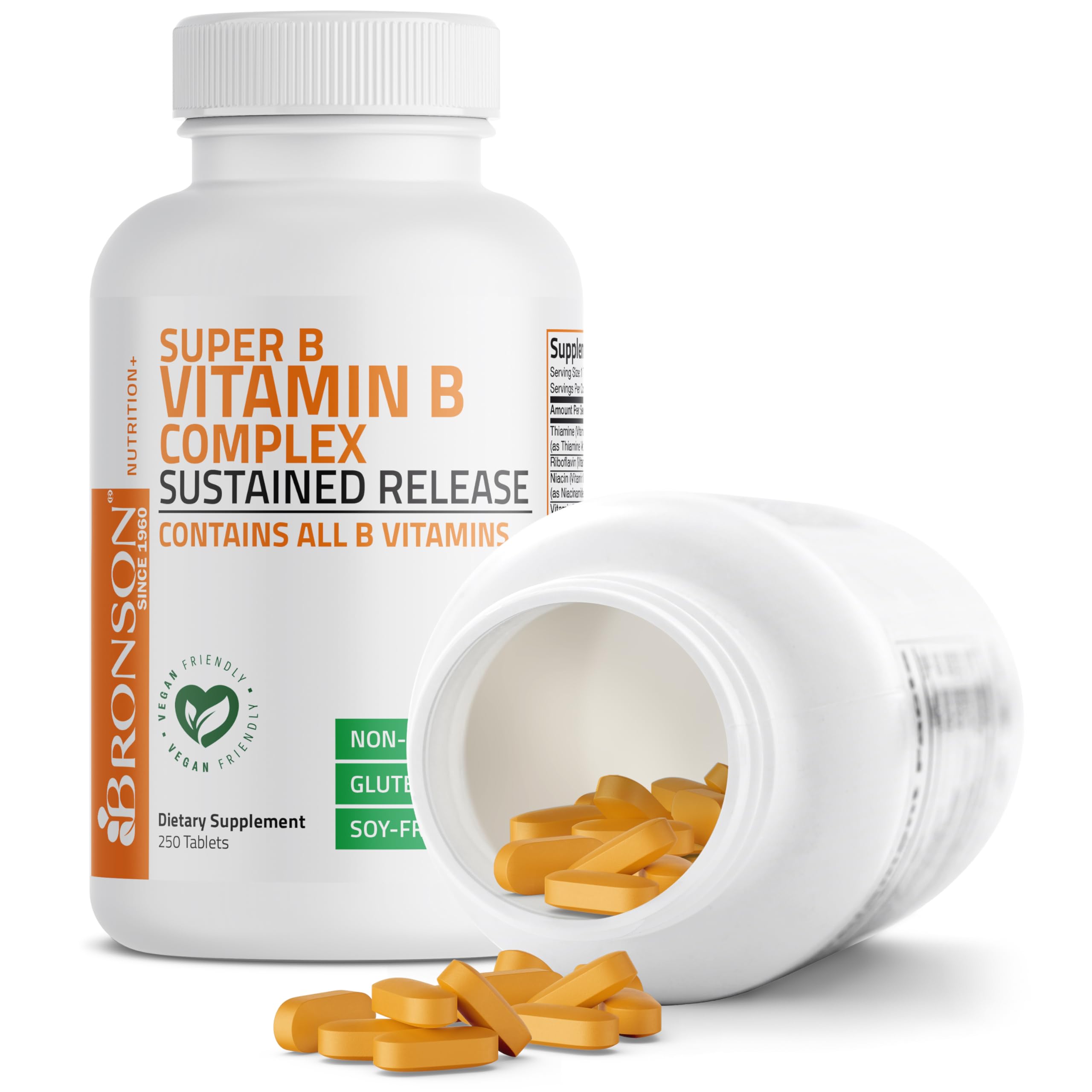 Lab-tested Bronson formula offers non-GMO quality for health-conscious shoppers.