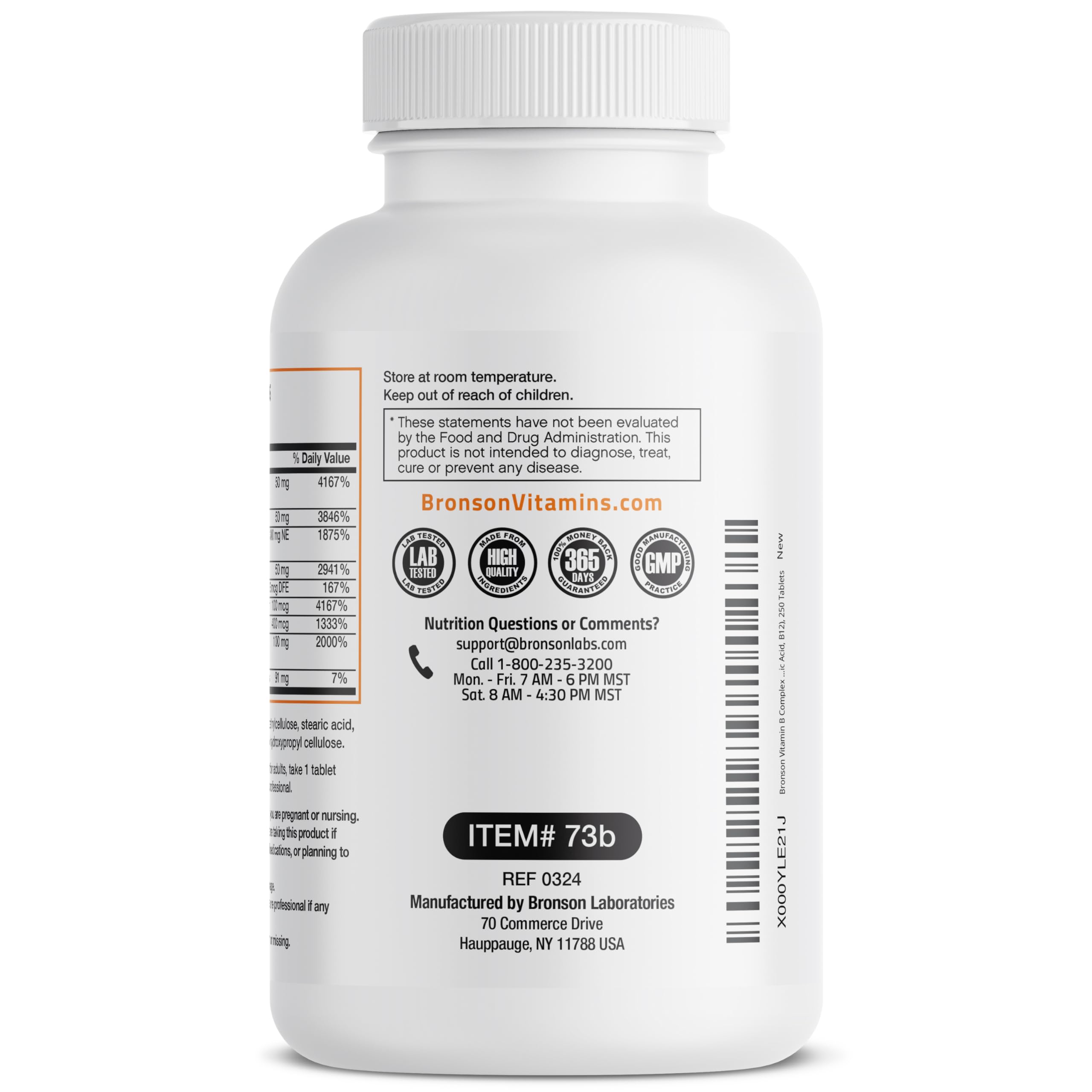 Tablets designed for 6-8 hour release for steady energy support.