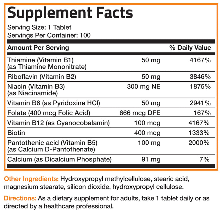Bronson Super B label close-up noting gluten-free and non-GMO.