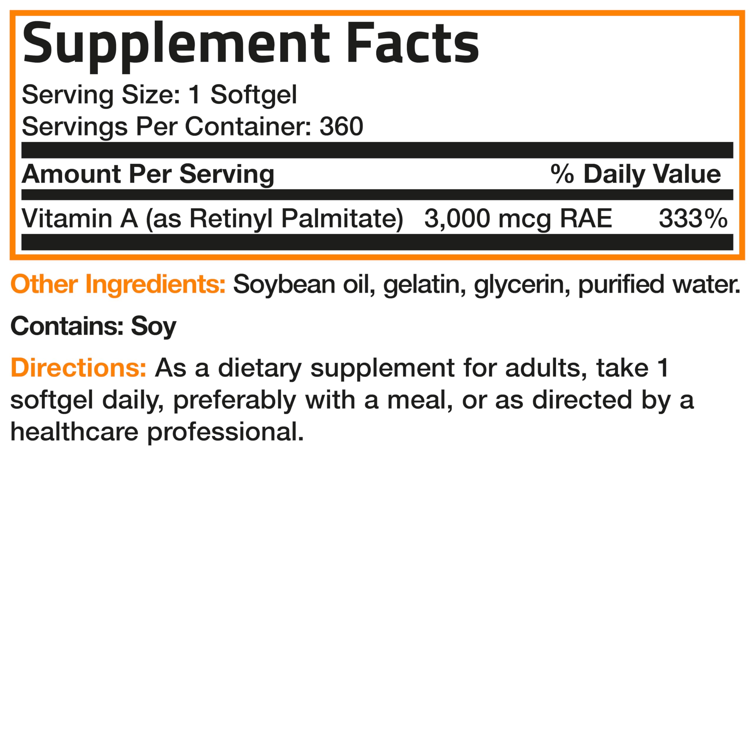 Label panel shows potency per softgel for easy daily dosing.