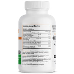 Bronson Vitamin B Complex capsules close-up showing easy-to-swallow form