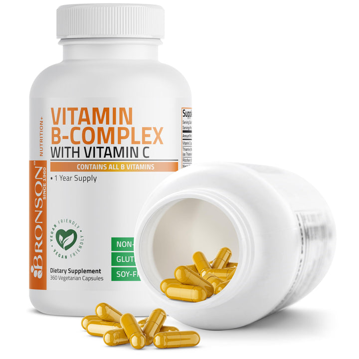 Bronson Vitamin B Complex produced at a New York GMP facility