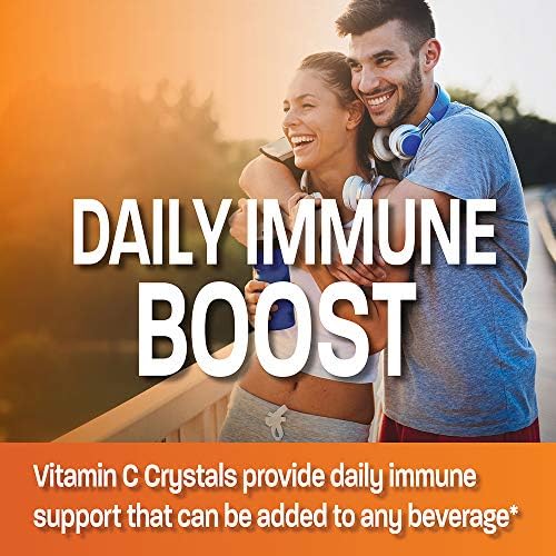 Bronson Vitamin C powder measuring scoop ready for easy daily dosing