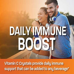 Bronson Vitamin C powder measuring scoop ready for easy daily dosing