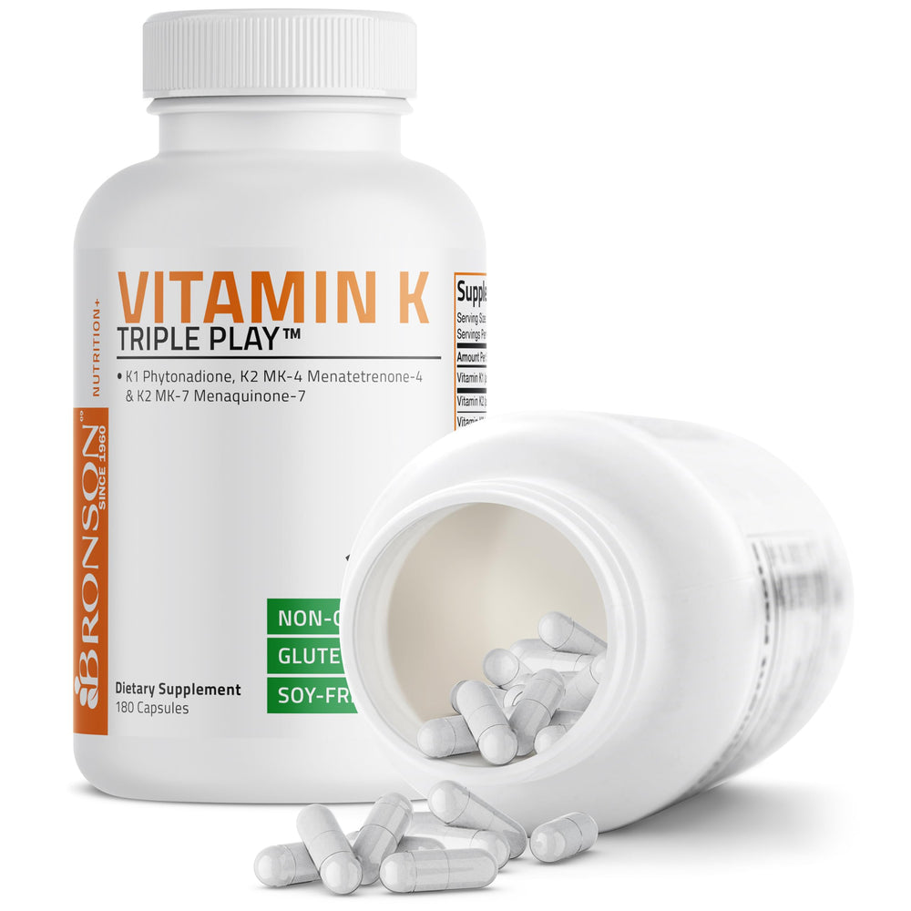 Bronson Vitamin K Triple Play facility emphasizes in-house quality testing.