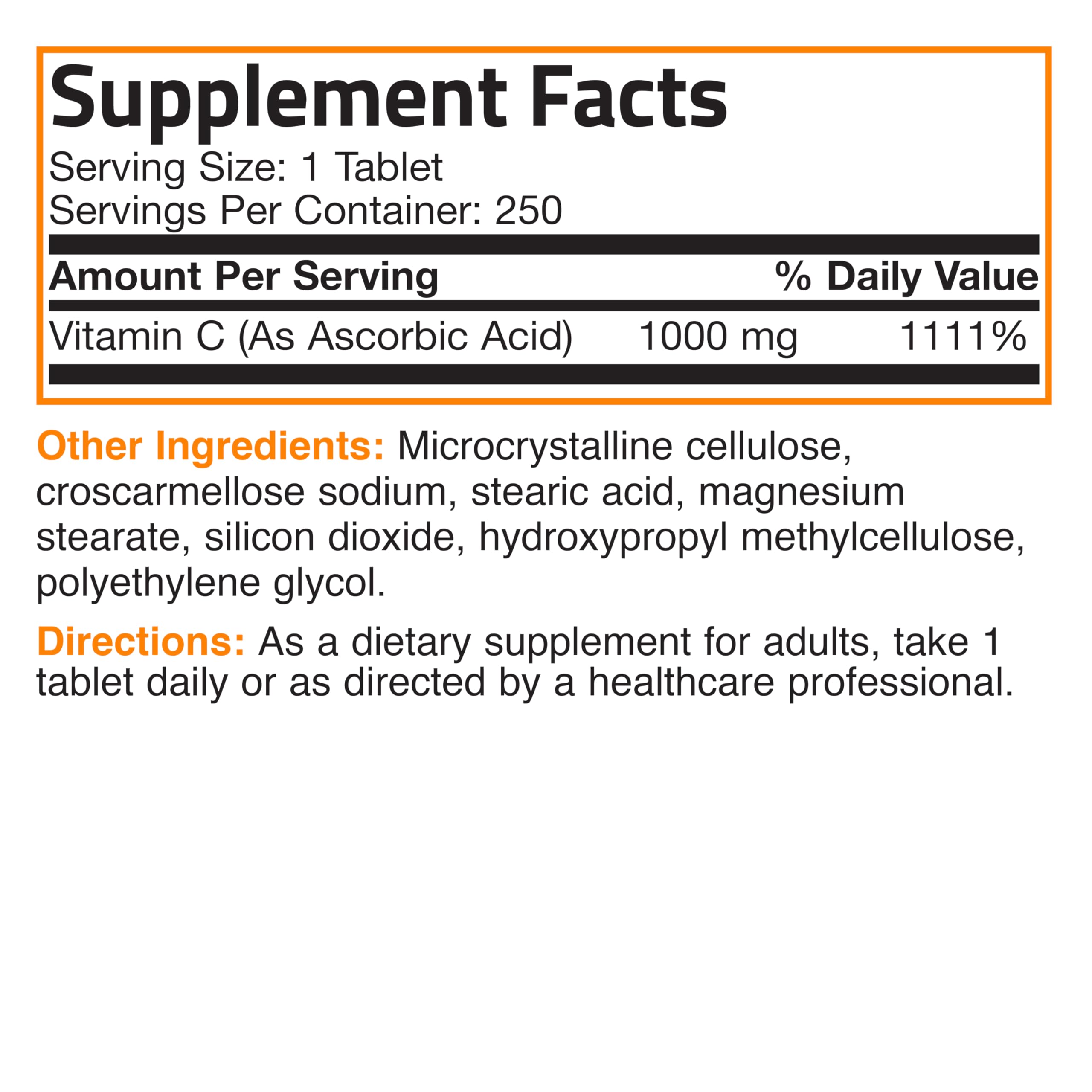 Uso en casa de Bronson Vitamina C 1000 mg en rutina diaria.