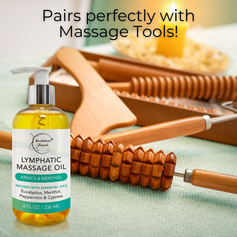 Brookethorne Naturals 8oz bottle closeup highlights premium natural formulation.