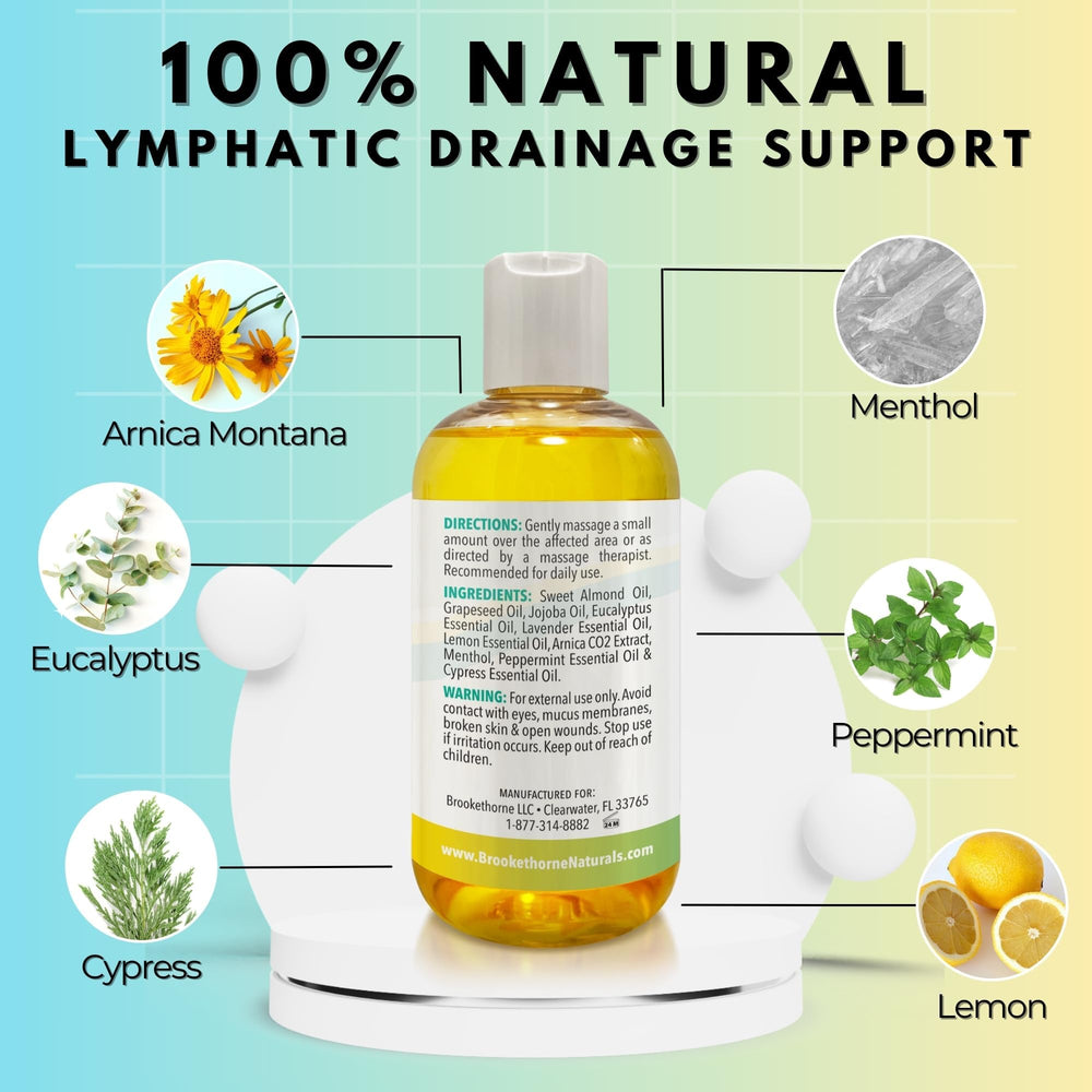Brookethorne Naturals eucalyptus-peppermint-cypress aromatics offer refreshing scent and soothing benefits.