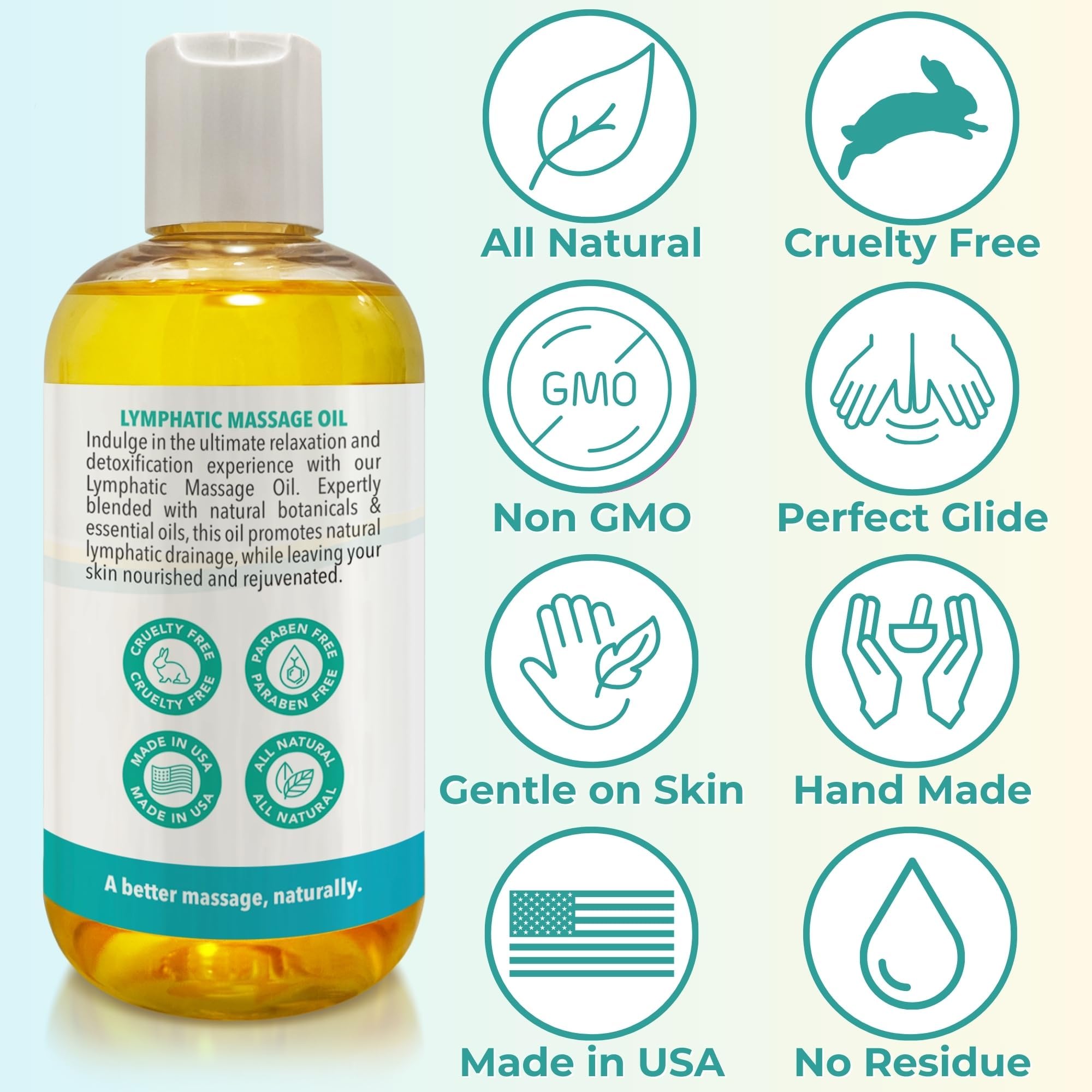 Brookethorne Naturals oil-glide-tool-friendly formula works with drainage devices.