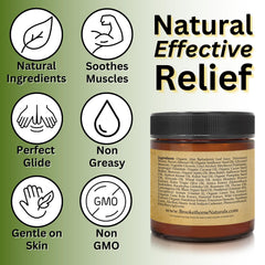 Brookethorne Relief Arnica Cream after workout to ease sore muscles and stiffness.