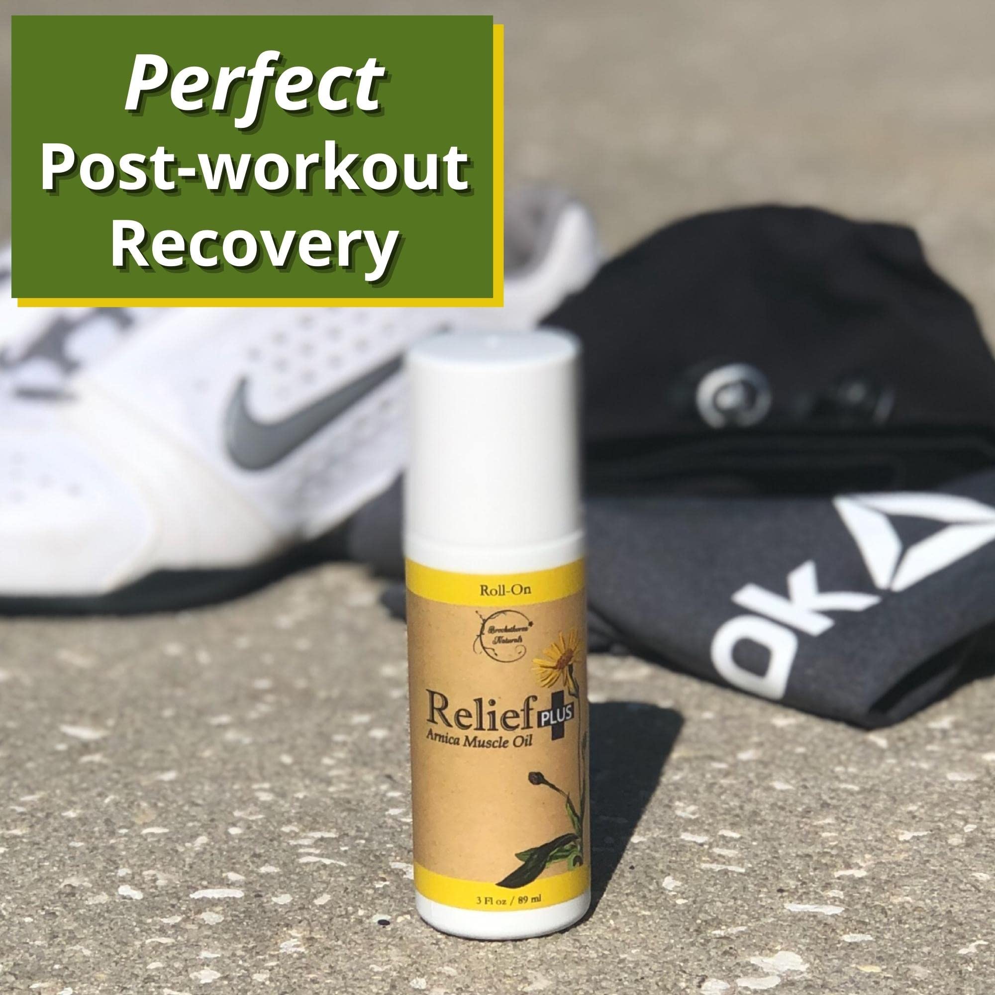 USA-made Relief Plus with 100% natural ingredients.