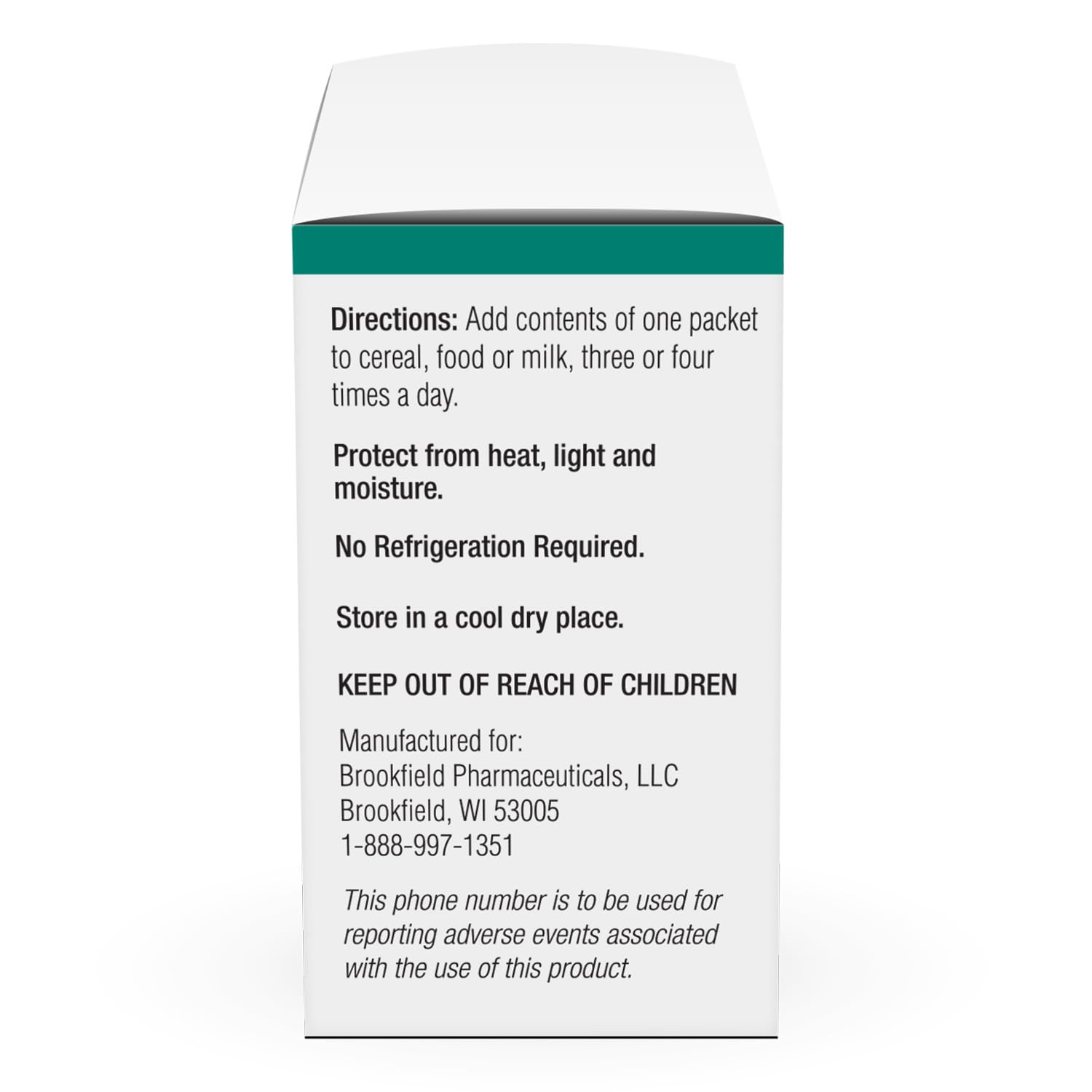 Brookfield Probiotics made in USA, quality you can trust.