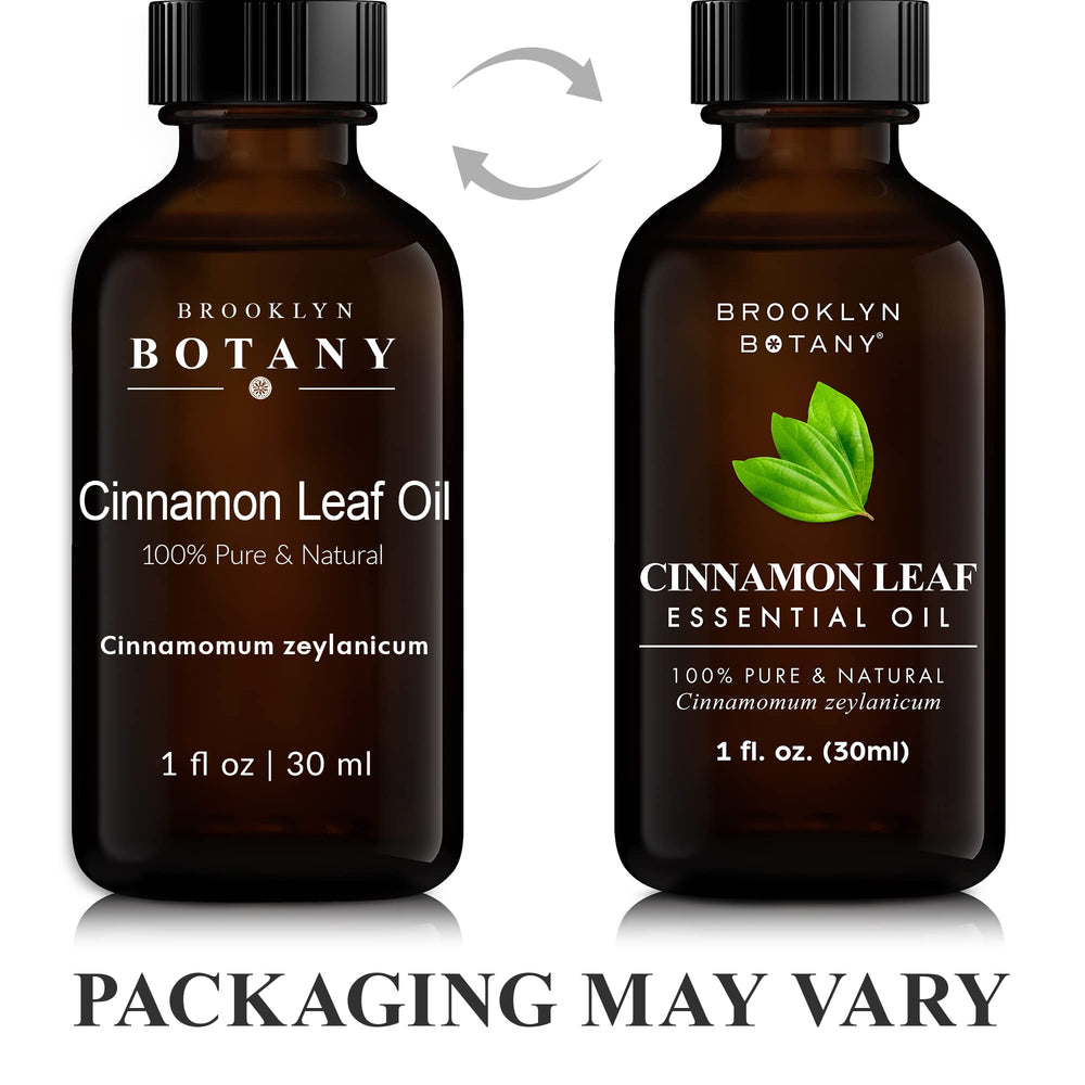 Brooklyn Botany Cinnamon Leaf Oil ideal for diffuser blends.