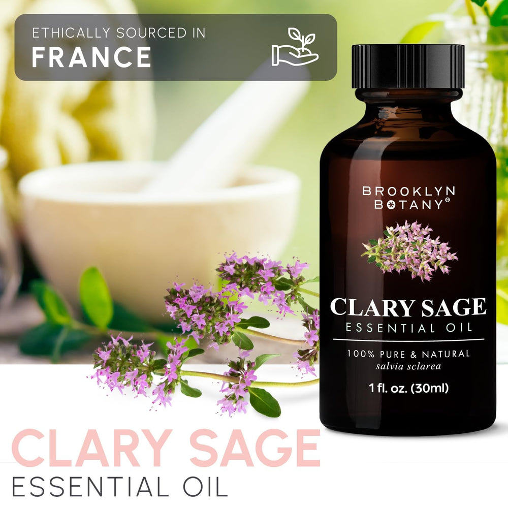 Brooklyn Botany Clary Sage Oil diffuser scene for a calm space