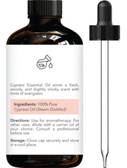Brooklyn Botany Cypress oil in a diffuser blend setup for a fresh scent.