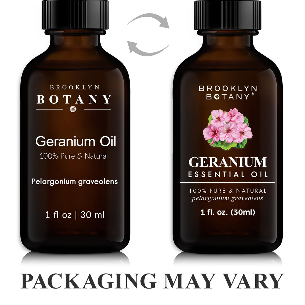 Geranium oil used in a diffuser blend with complementary oils