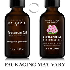 Geranium oil used in a diffuser blend with complementary oils