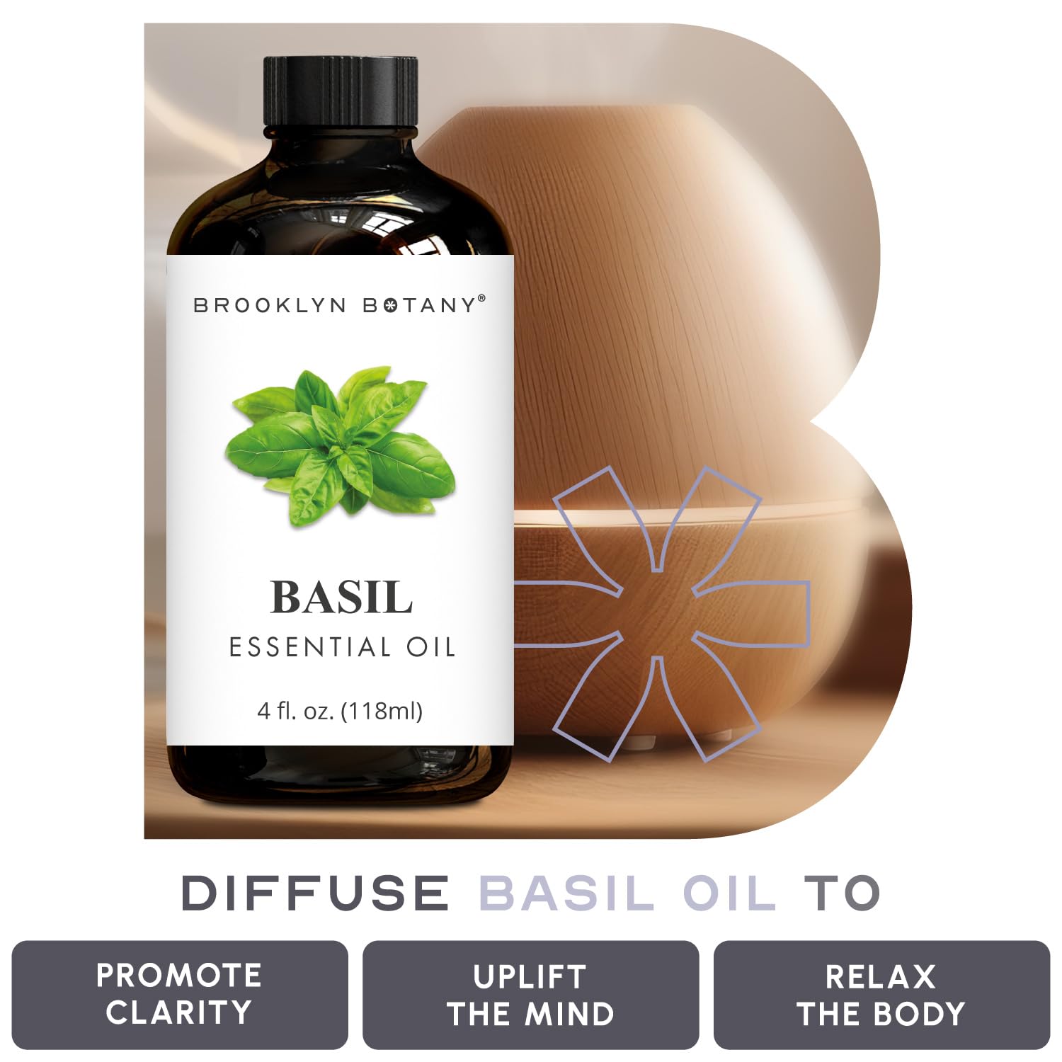 Brooklyn Botany Basil oil is lab-tested for potency.