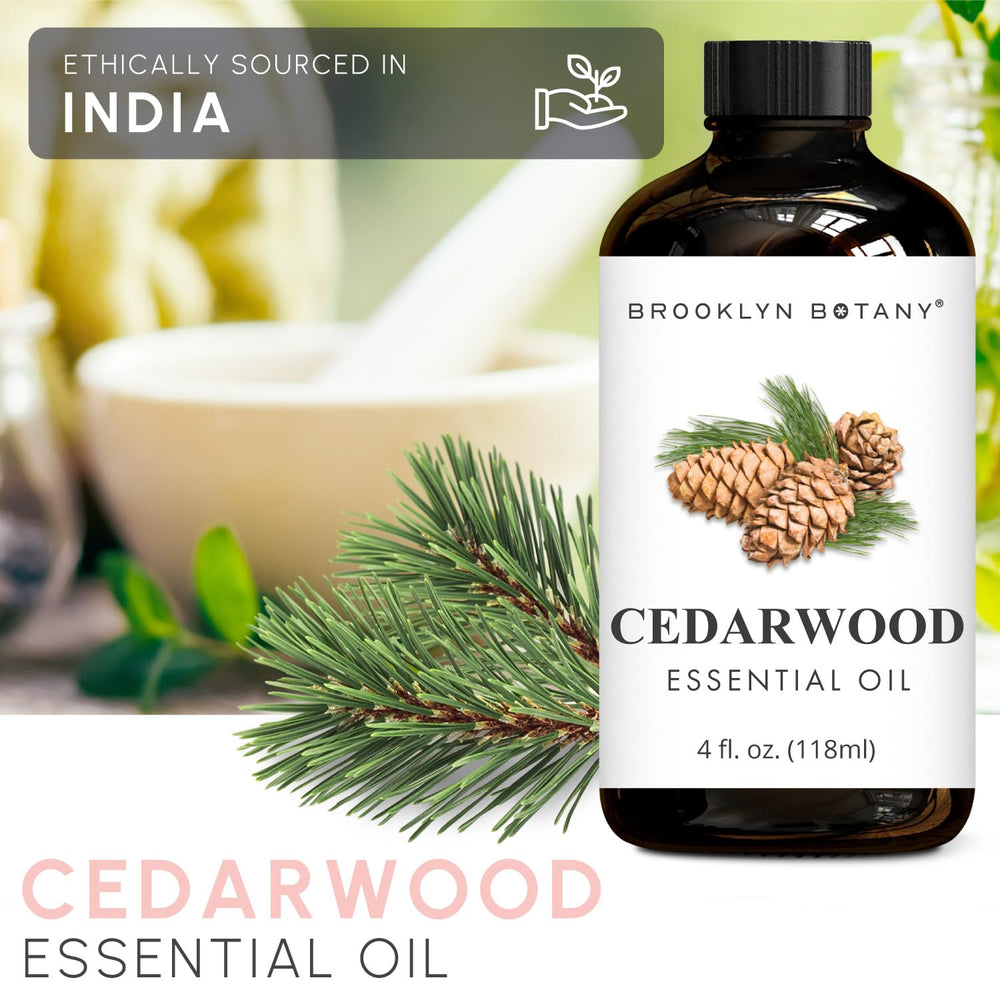 Brooklyn Botany lab tested cedarwood oil potency for reliable results.