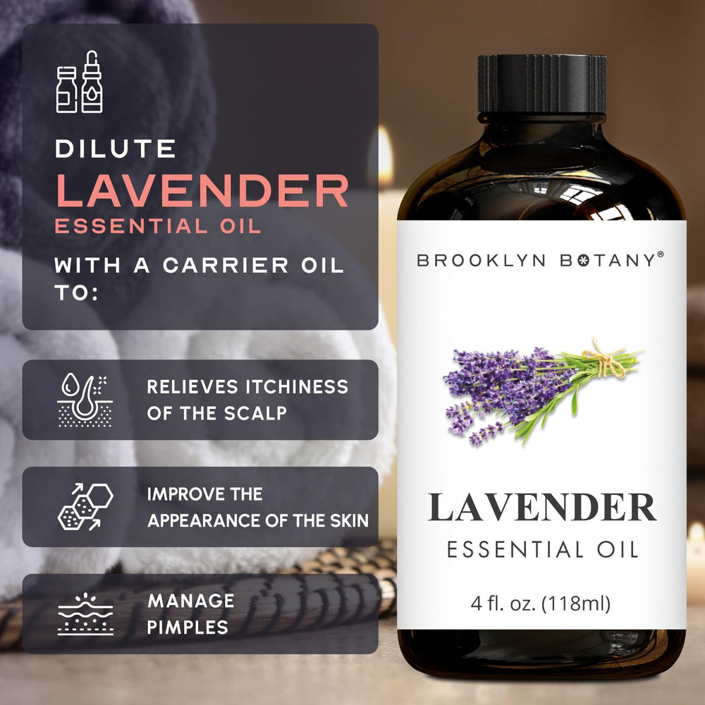 Brooklyn Botany Lavender Oil lab tested seal for premium quality