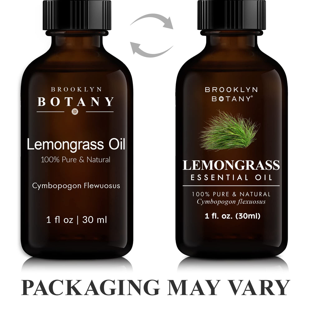 Brooklyn Botany Lemongrass Oil close-up of vibrant yellow-green liquid